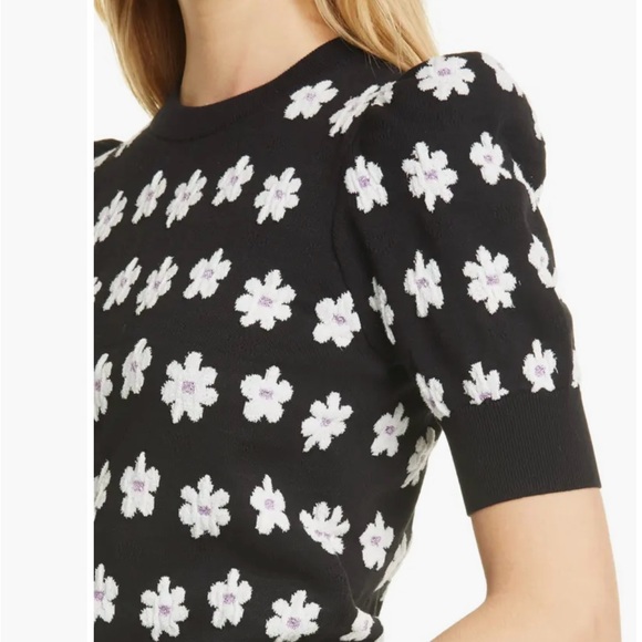 Kate Spade New York Marker Floral Sweater - Picture 2 of 4